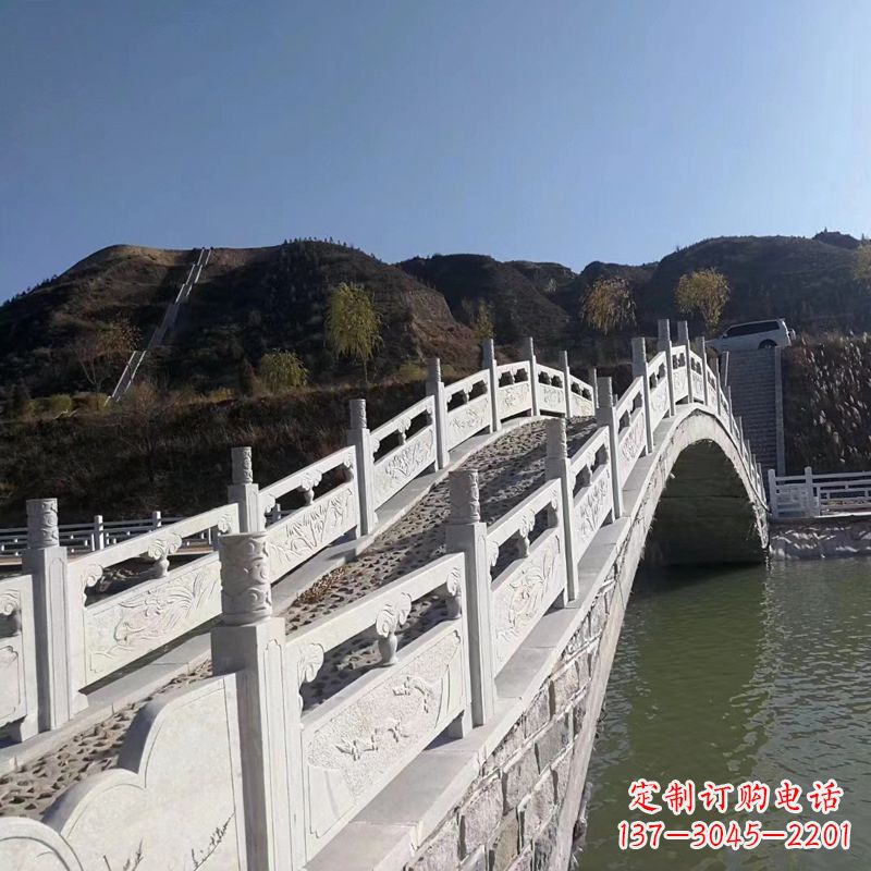 泉州园林景点石雕桥栏板