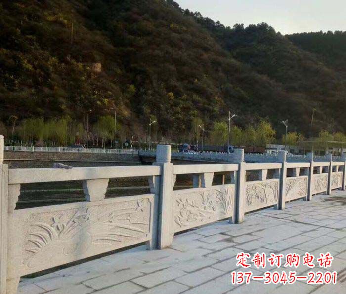 泉州园林景观大理石浮雕栏板