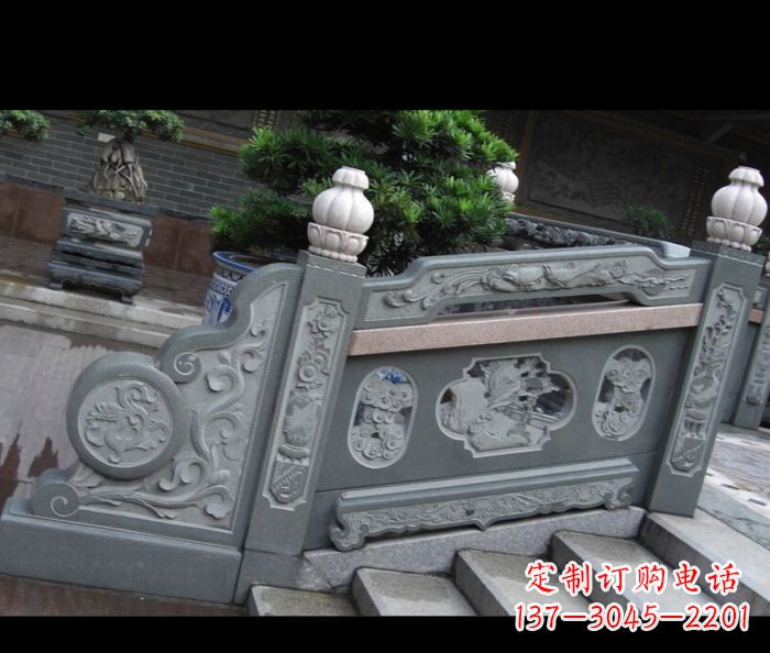 泉州园林景观大理石栏板雕塑 (6)