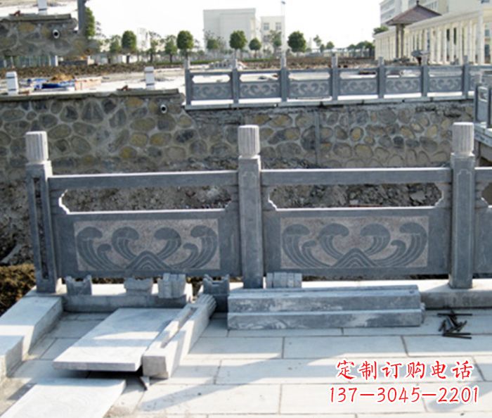 泉州园林景观大理石栏板石雕 (11)
