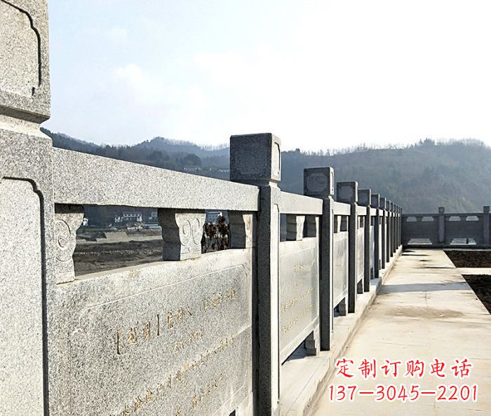 泉州园林景观大理石栏板石雕 (14)