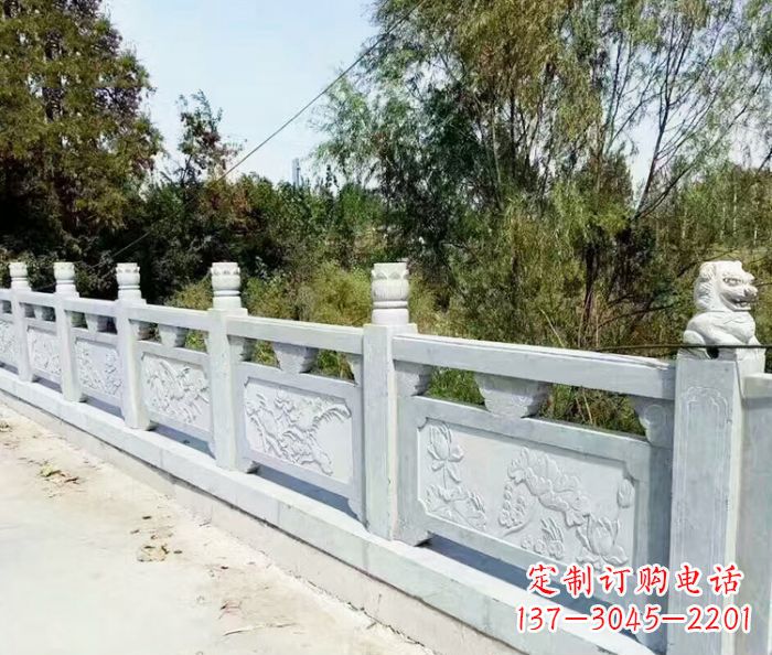 泉州园林景观大理石栏板石雕_1