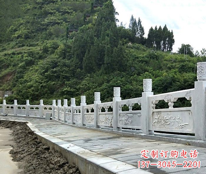 泉州园林景观大理石栏板石雕_2