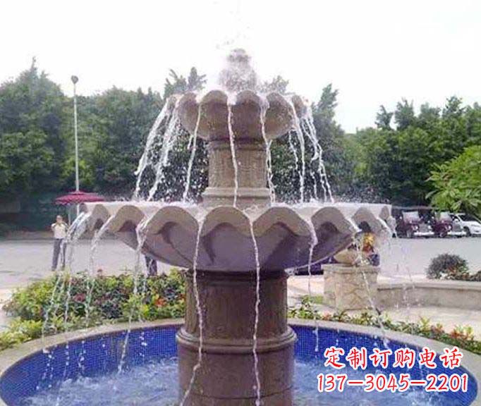 泉州园林景观大理石喷泉石雕