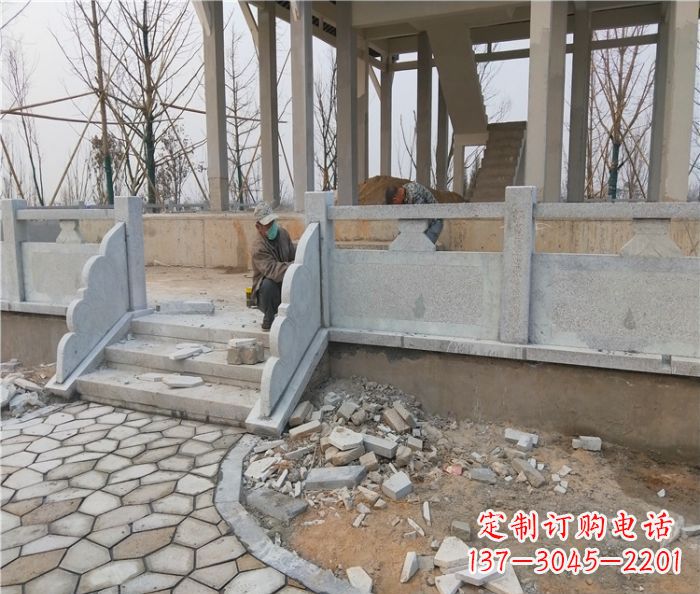 泉州园林景观大理石桥栏板石雕_2 (2)