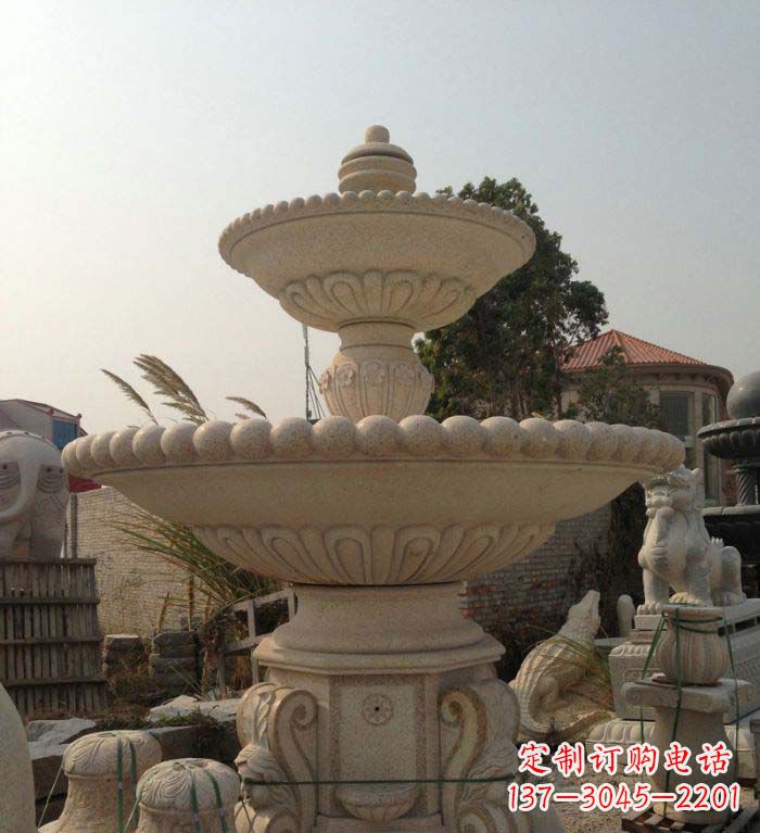 泉州园林景观大型喷泉石雕