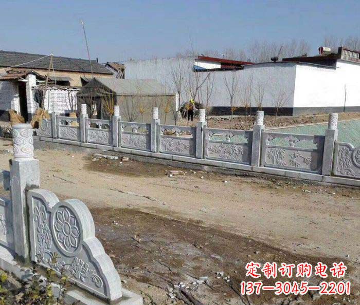 泉州园林景观仿古栏板石雕