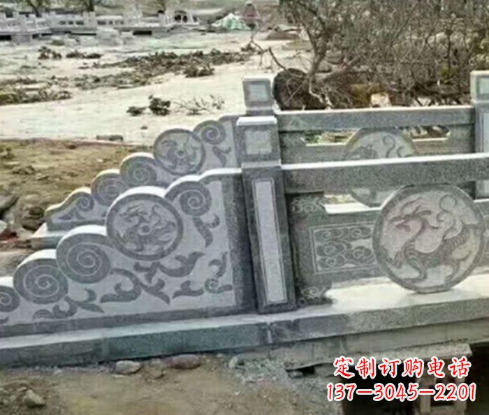 泉州园林景观仿古石雕栏板 (10)