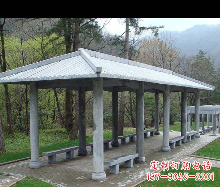 泉州园林景观仿古石雕长廊