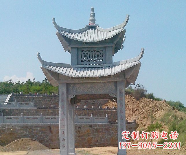泉州园林景观仿古石雕凉亭