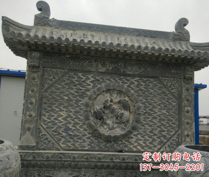 泉州园林景观仿古石雕影壁