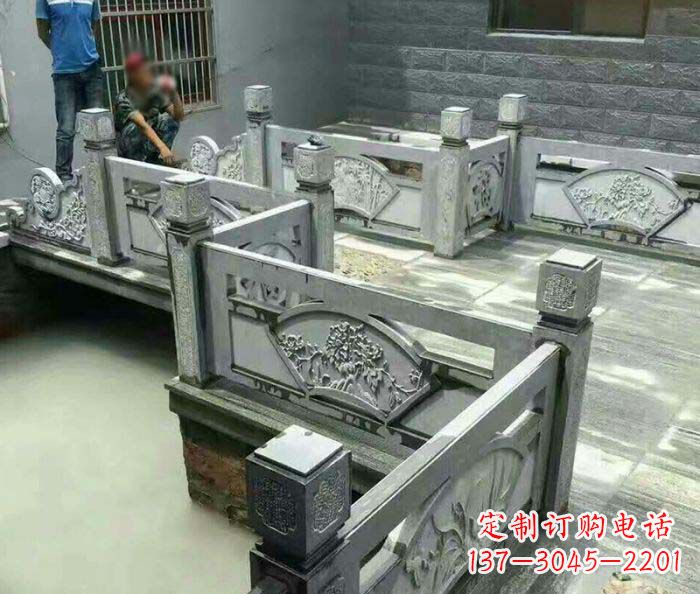 泉州园林景观仿古石浮雕栏板 (4)