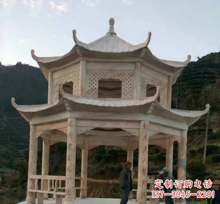 泉州园林石雕凉亭
