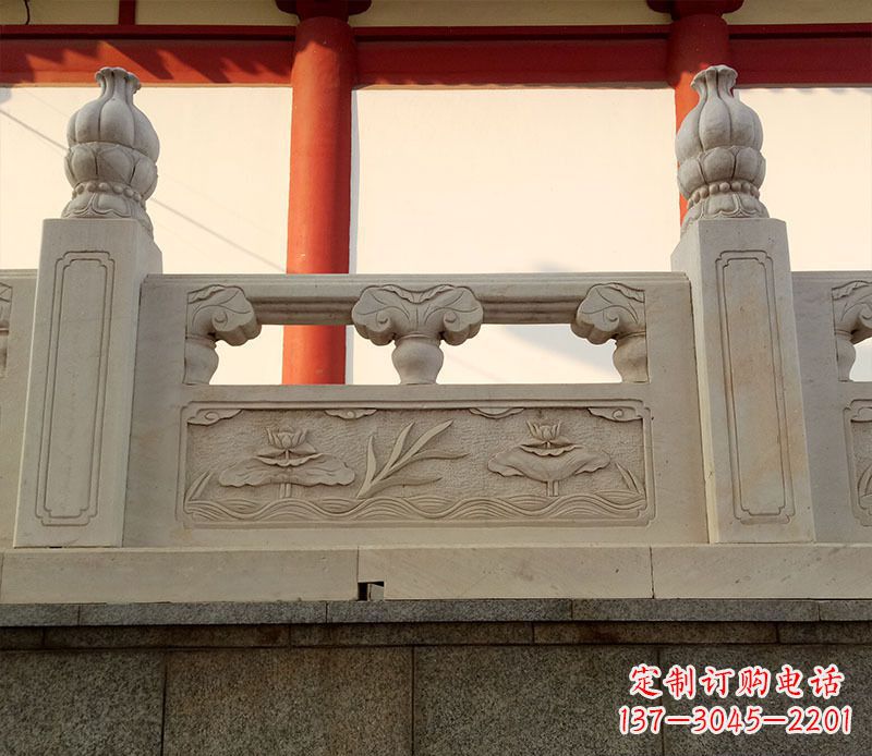 泉州园林石浮雕栏板景观石雕 (2)