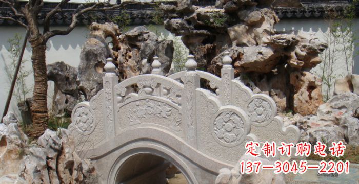 泉州园林小型石拱桥