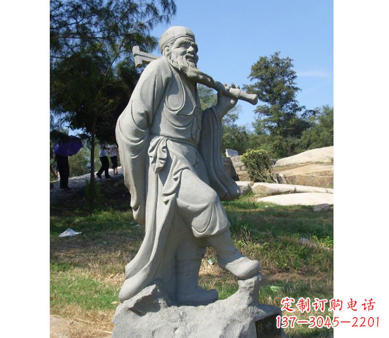 泉州张果老八仙雕塑