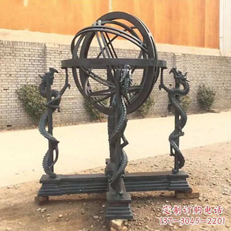 泉州张衡天体仪浑天仪雕塑摆件