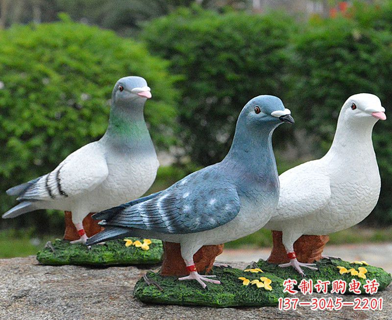 泉州长春和平鸽雕塑