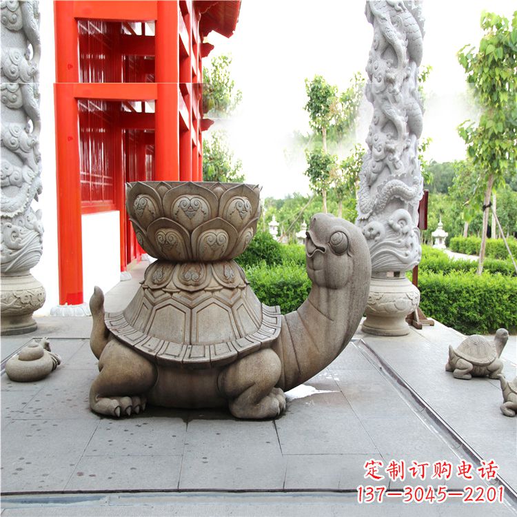 泉州长寿龟乌龟石雕