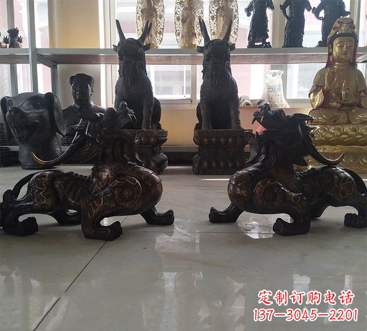 泉州招财辟邪貔貅铜雕