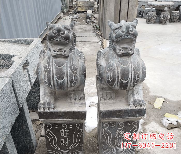 泉州招财神兽貔貅石雕 (2)