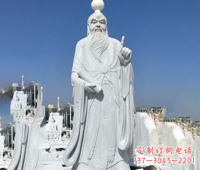 泉州中国春秋时代思想家老子石雕