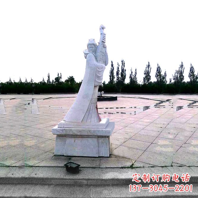 泉州中国古代四大美女之王昭君广场石雕塑
