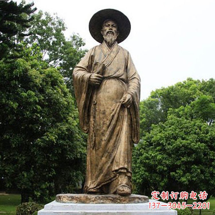 泉州中国历史文化名人北宋文学家苏轼苏东坡铜雕像