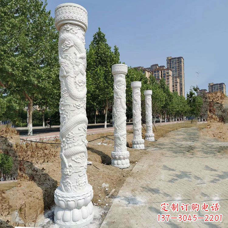 泉州中国龙柱雕刻