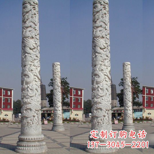 泉州中国龙柱雕塑