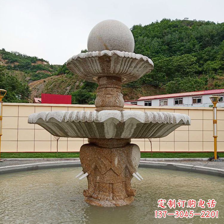 泉州中式喷泉石雕