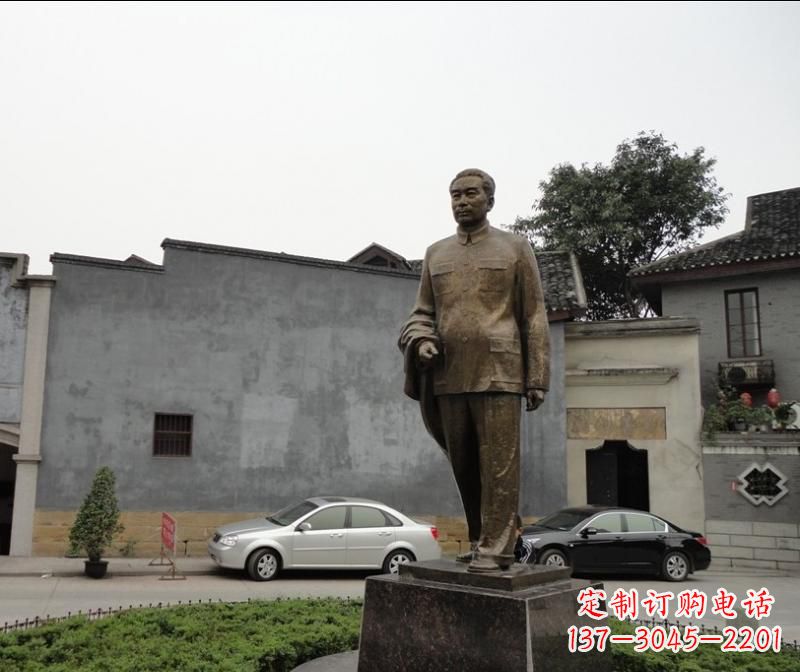 泉州周恩来铜雕