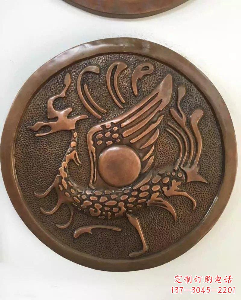 泉州朱雀铜浮雕