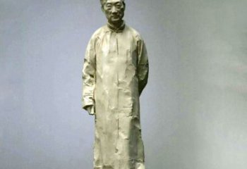 泉州徐悲鸿雕塑像石雕历史名人雕像