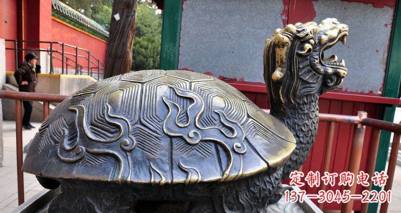 泉州铸铜龙龟神兽铜雕
