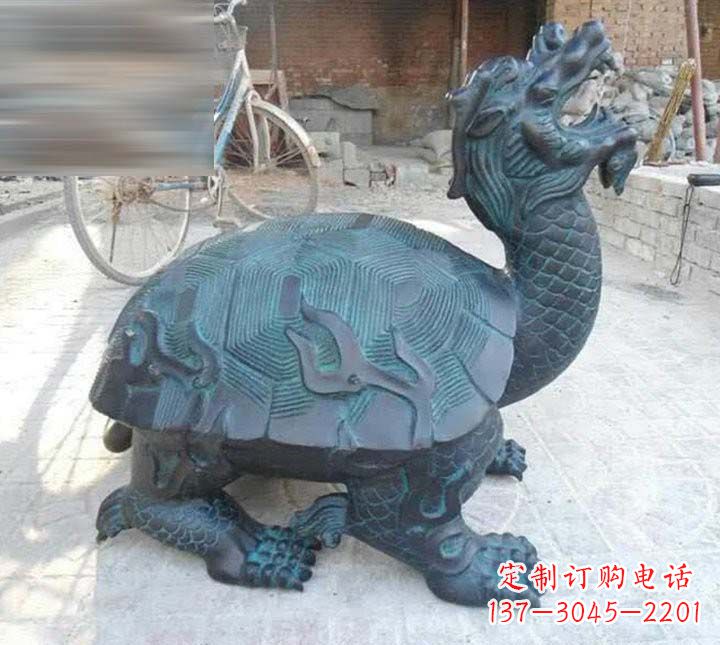 泉州铸铜龙龟雕塑222