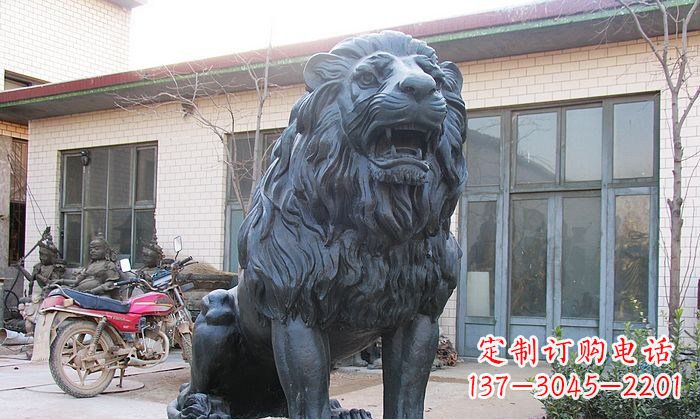 泉州铸铜狮子铜雕