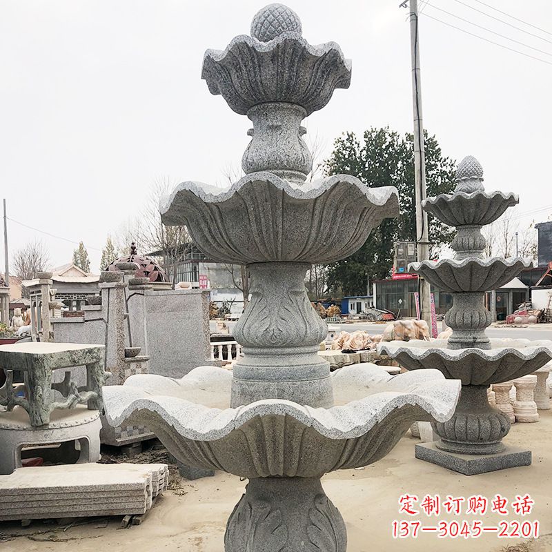 泉州自然石雕流水喷泉