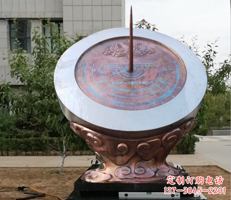 泉州日晷雕塑不锈钢
