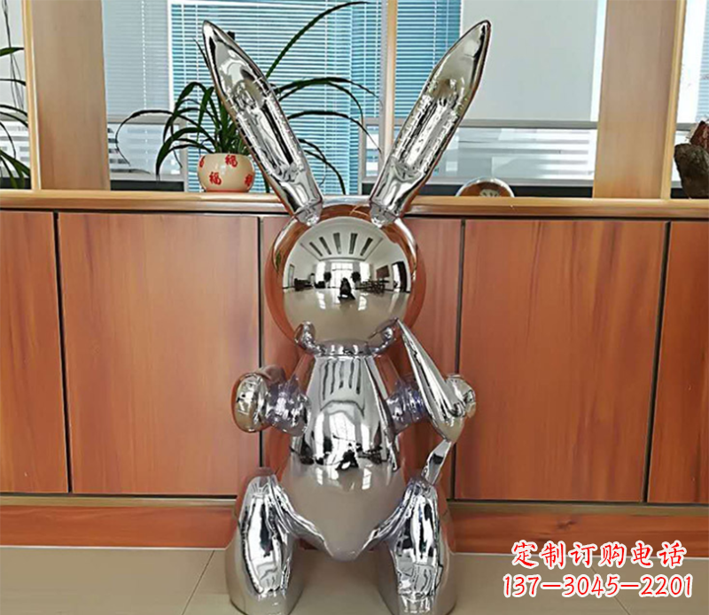 泉州兔子雕塑摆件