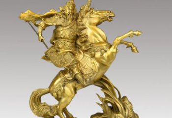 泉州铸铜骑马关公