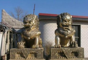 泉州铸铜狮子雕塑
