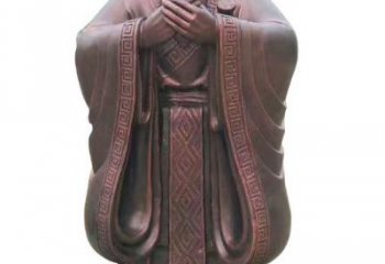 泉州紫铜孔子像